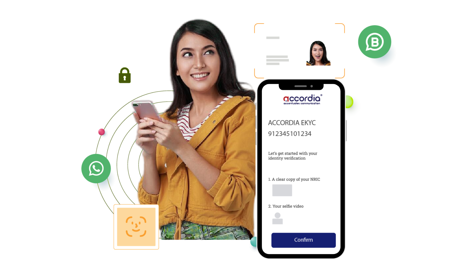WhatsApp eKYC by Accordia